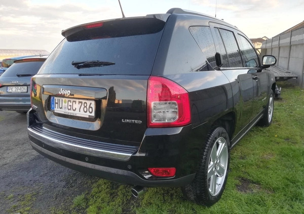 Jeep Compass cena 14900 przebieg: 156000, rok produkcji 2012 z Zaklików małe 352